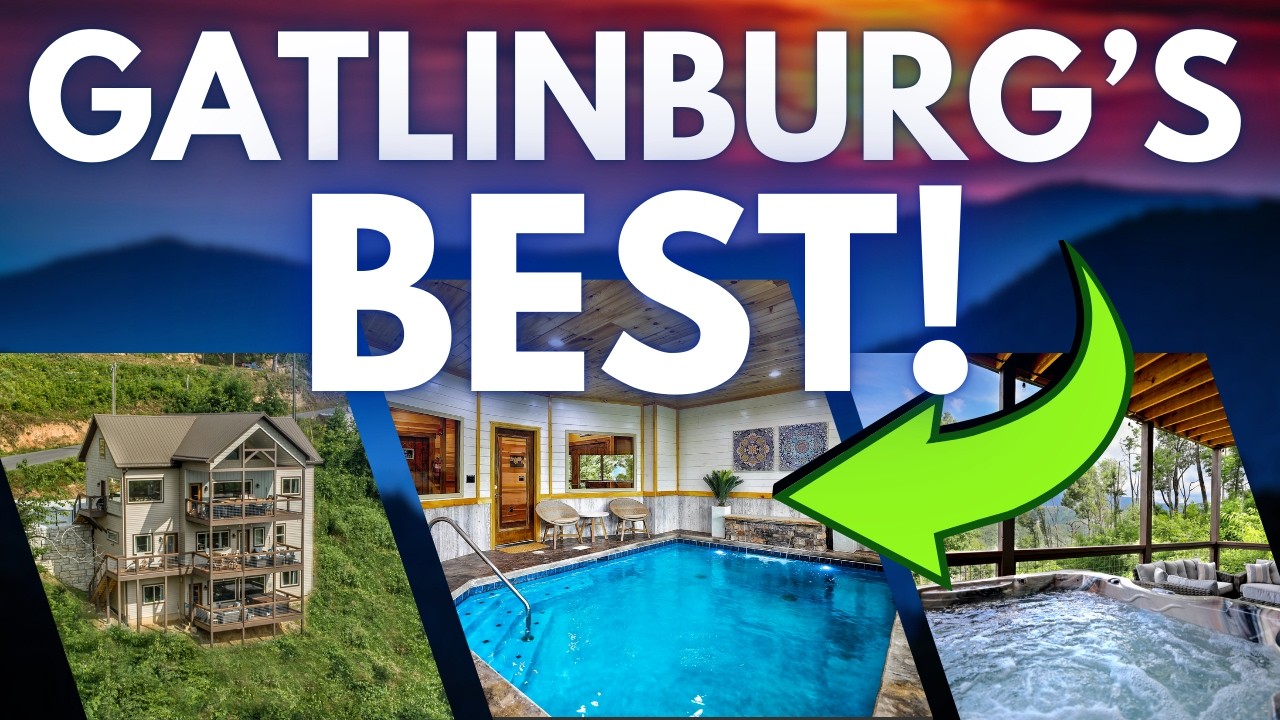 Tour of The BEST Cabin For Families In Gatlinburg, Tennessee!