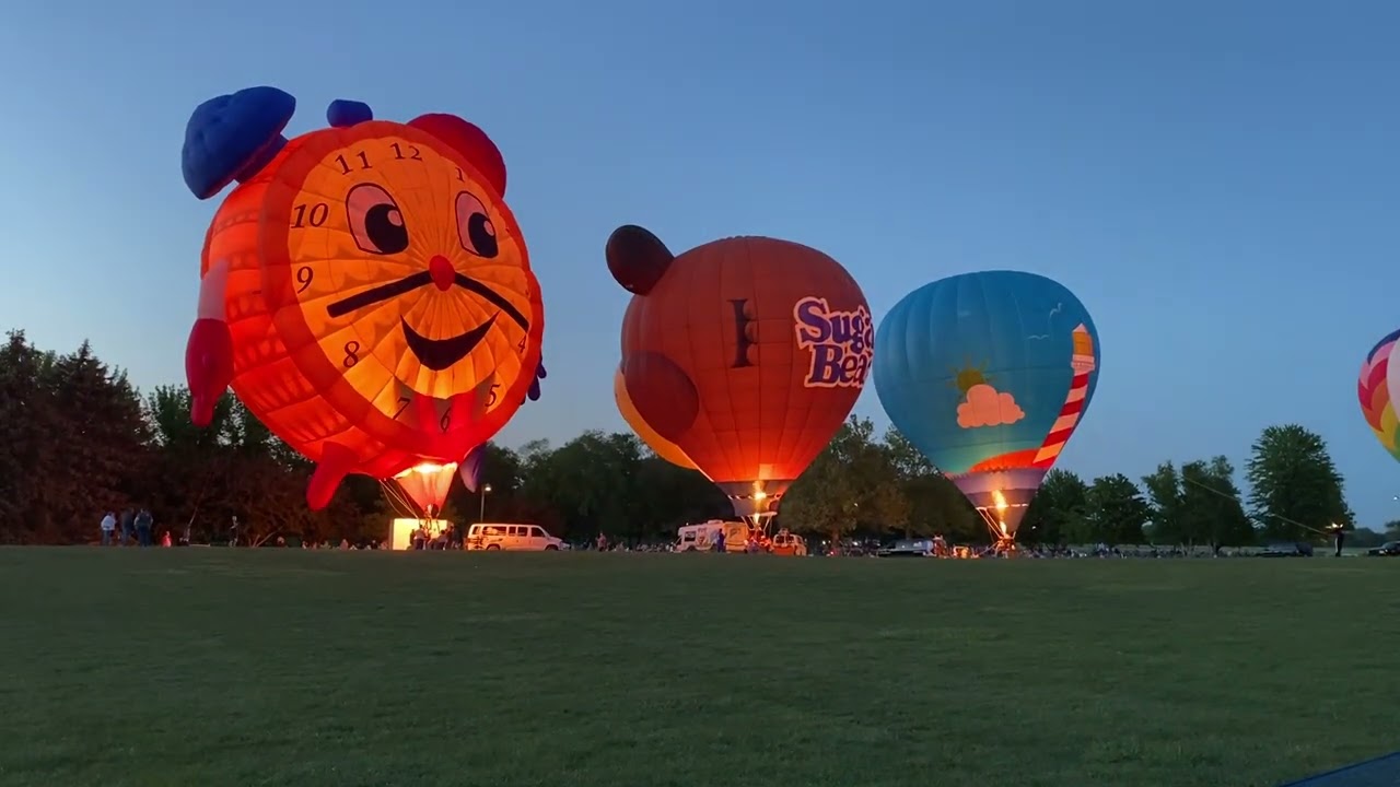 Frankenmuth Balloon Festival Visit.