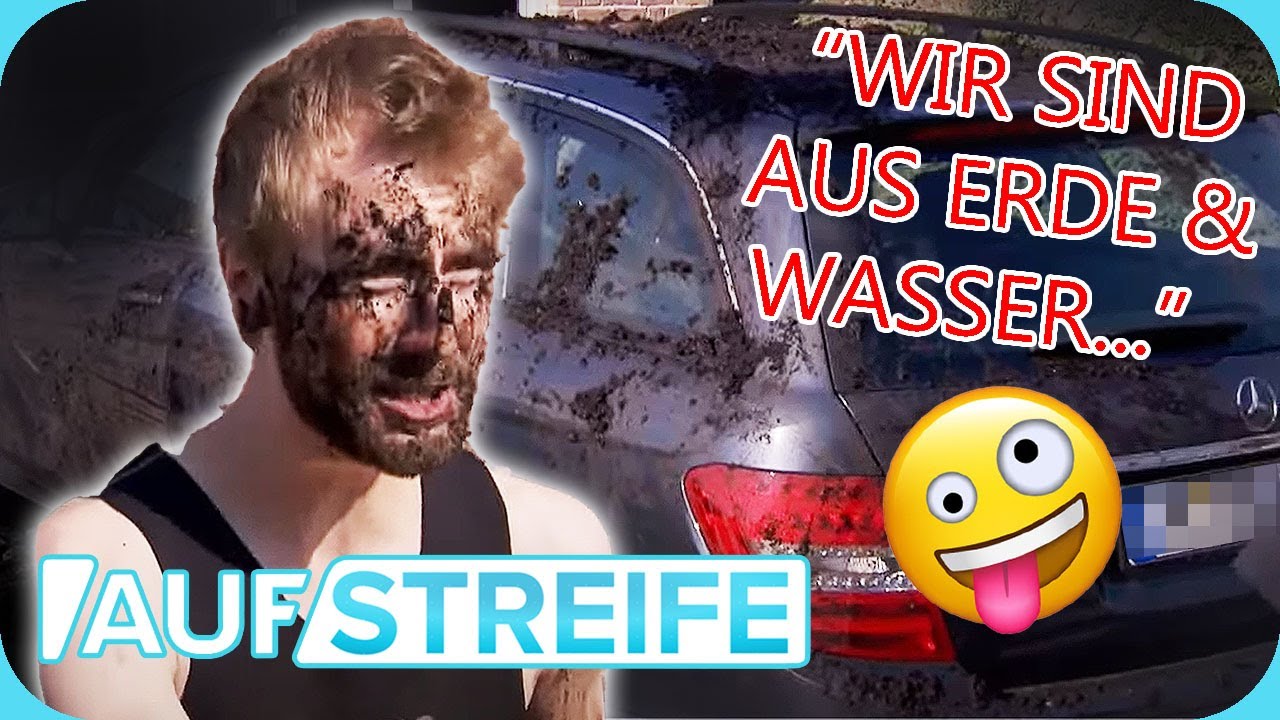 Schmutzige SCHLAMM-Schlacht 😬 Ex-Freund BESCHMIERT Auto des Maklers! | Auf Streife | SAT.1
