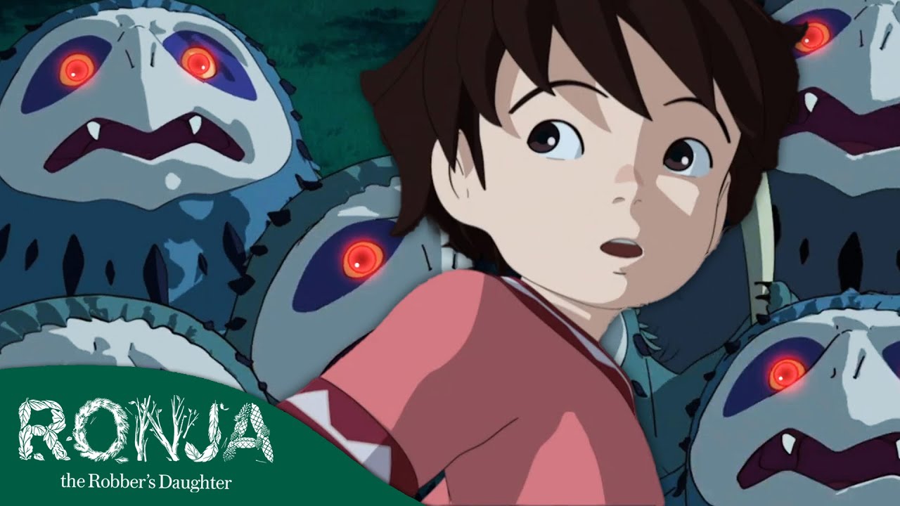 @RonjatheRobbersDaughter - Bravery in the Forest | FULL EPISODE | Anime From Studio Ghibli