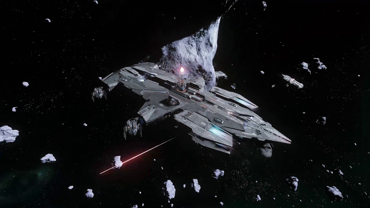 Star Citizen Alpha 3.3 | Hammerhead Ship Battle Gameplay