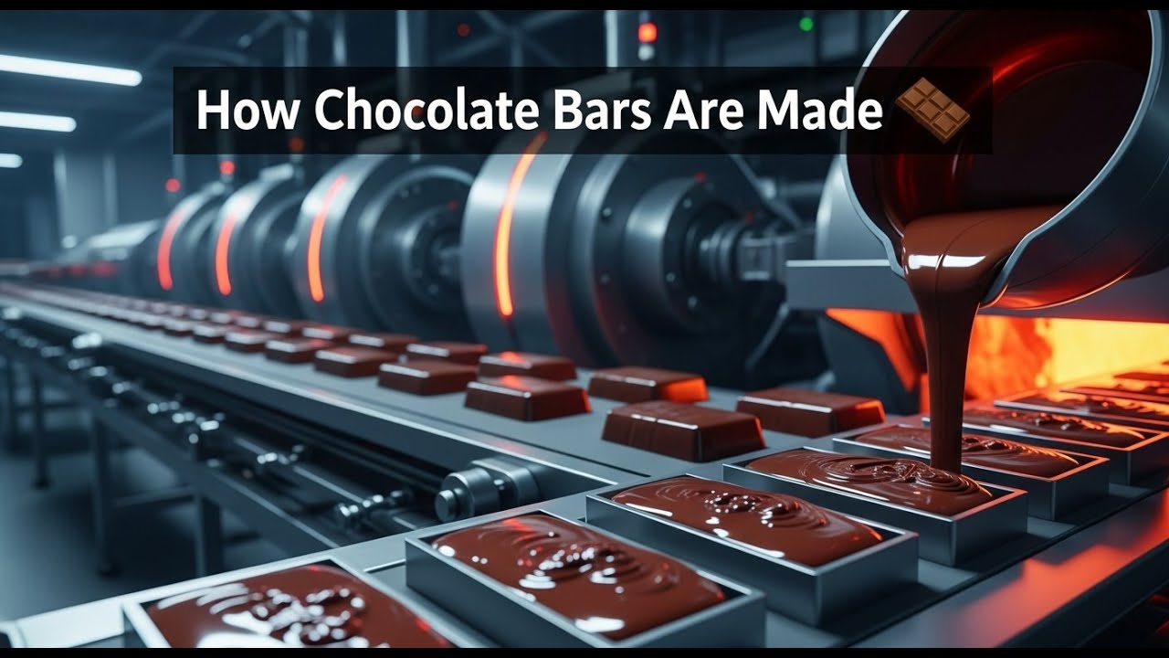 Inside a Chocolate Factory – From Cocoa Beans to Chocolate Bars | Made This Way