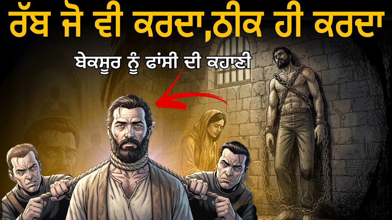 ਇਹ ਕਹਾਣੀ ਜ਼ਿੰਦਗੀ ਬਦਲ ਦੇਵੇਗੀ || ਬੇਕਸੂਰ ਨੂੰ ਫਾਂਸੀ - Best Punjabi Inspiration Story 