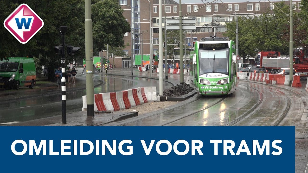 Ziekenhuis moeilijk bereikbaar door omleidingen Haagse trams
