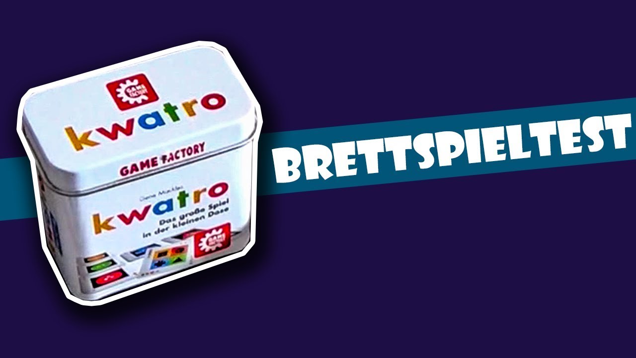 Kwatro - Brettspieltest