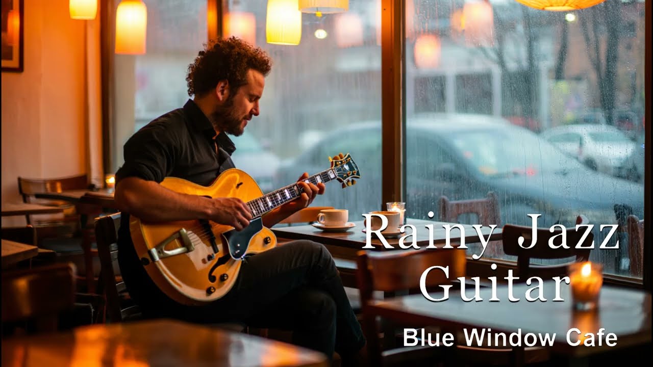 Relaxing Jazz Guitar 🎸☕ | Cozy Cafe Ambience