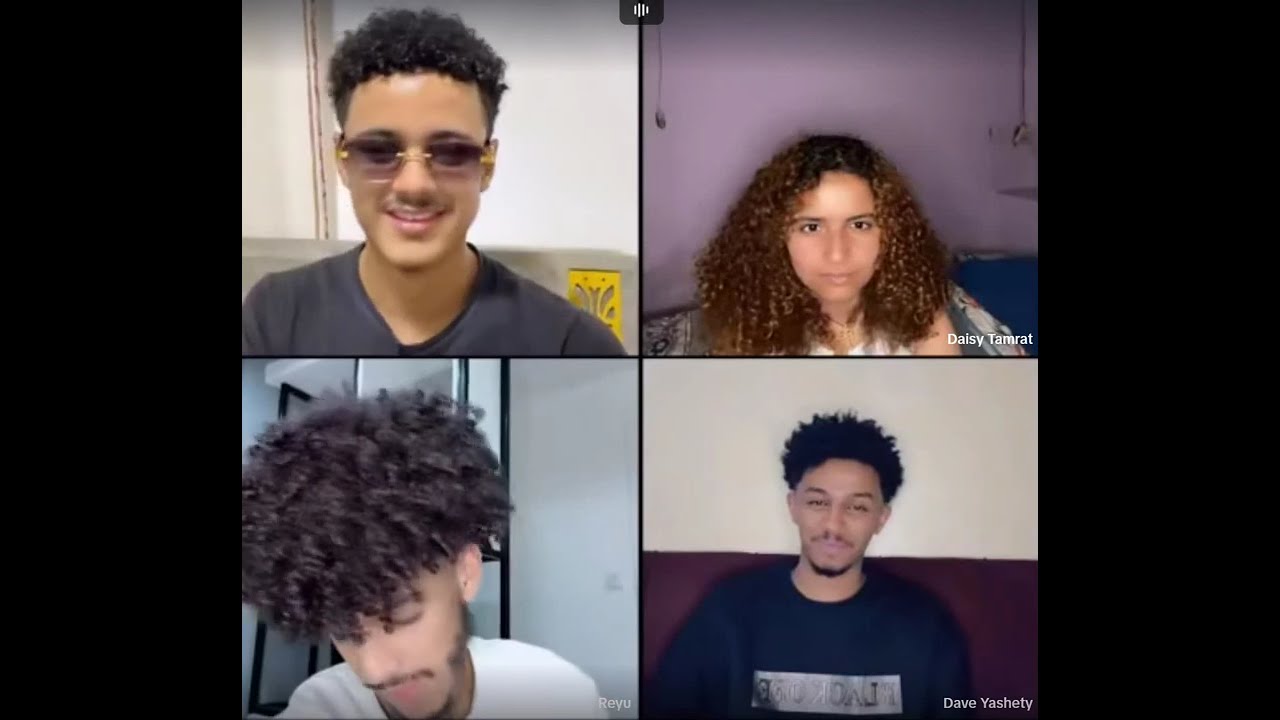 Reyu, Daisy Tamirat, Dave and yannick #ethiopia #live #live #habesh #funny #tiktoklive #tiktok