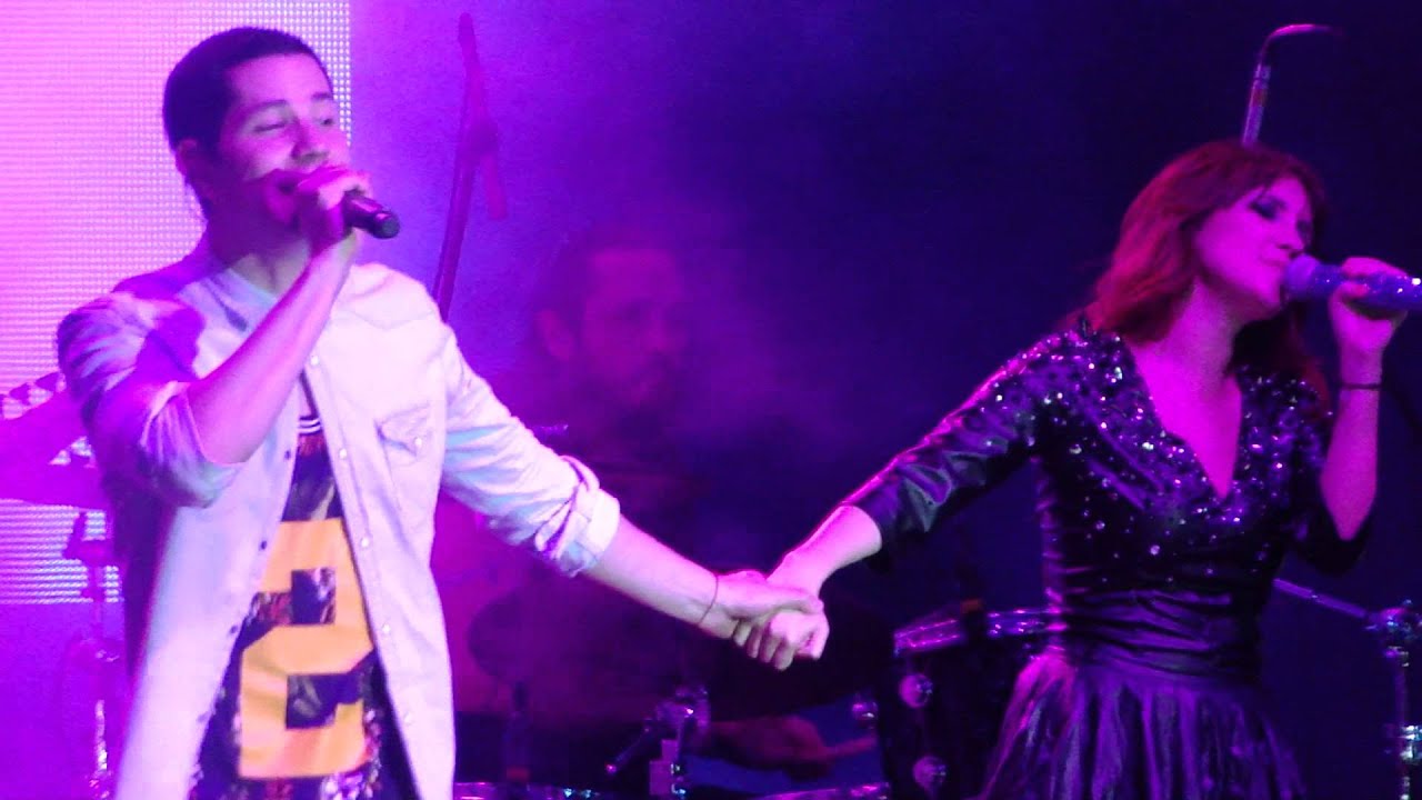Dulce María canta con Christian Chavez - Medley RBD - São Paulo