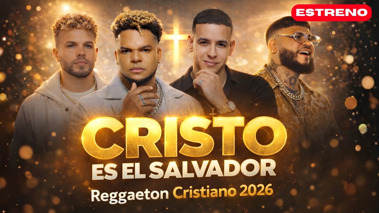 CRISTO ES EL SALVADOR 🙌  REGGAETON CRISTIANO 2026 🔥| Farruko, Daddy Yankee, Redimi2, Funky (IA)🔥