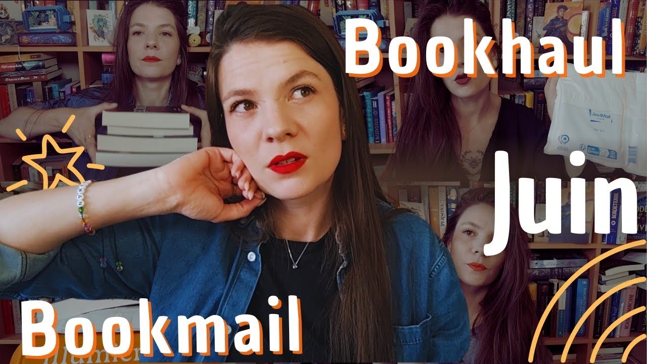 BOOKHAUL/ BOOKMAIL de JUIN 2024 : c'est presque raisonnable •faut pas le dire trop fort•