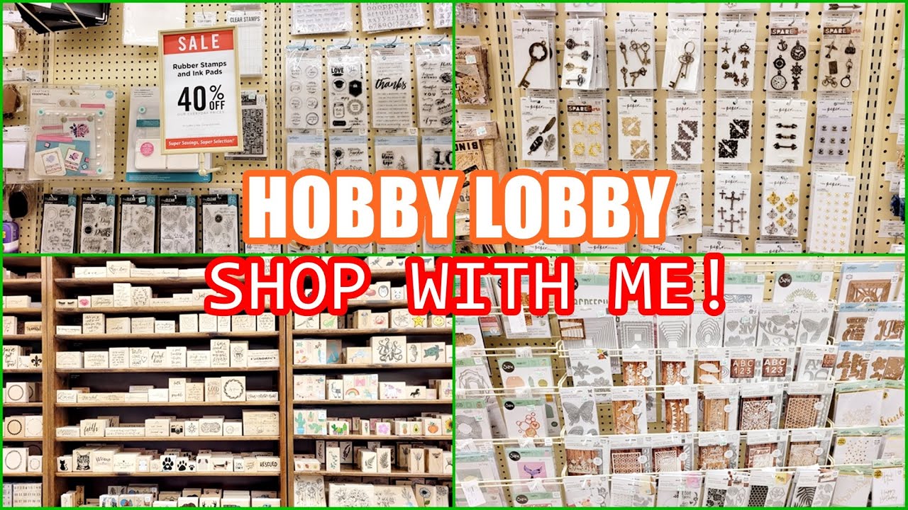 HOBBY LOBBY ARTS AND CRAFTS SUPPLIES SHOP WITH ME 2021