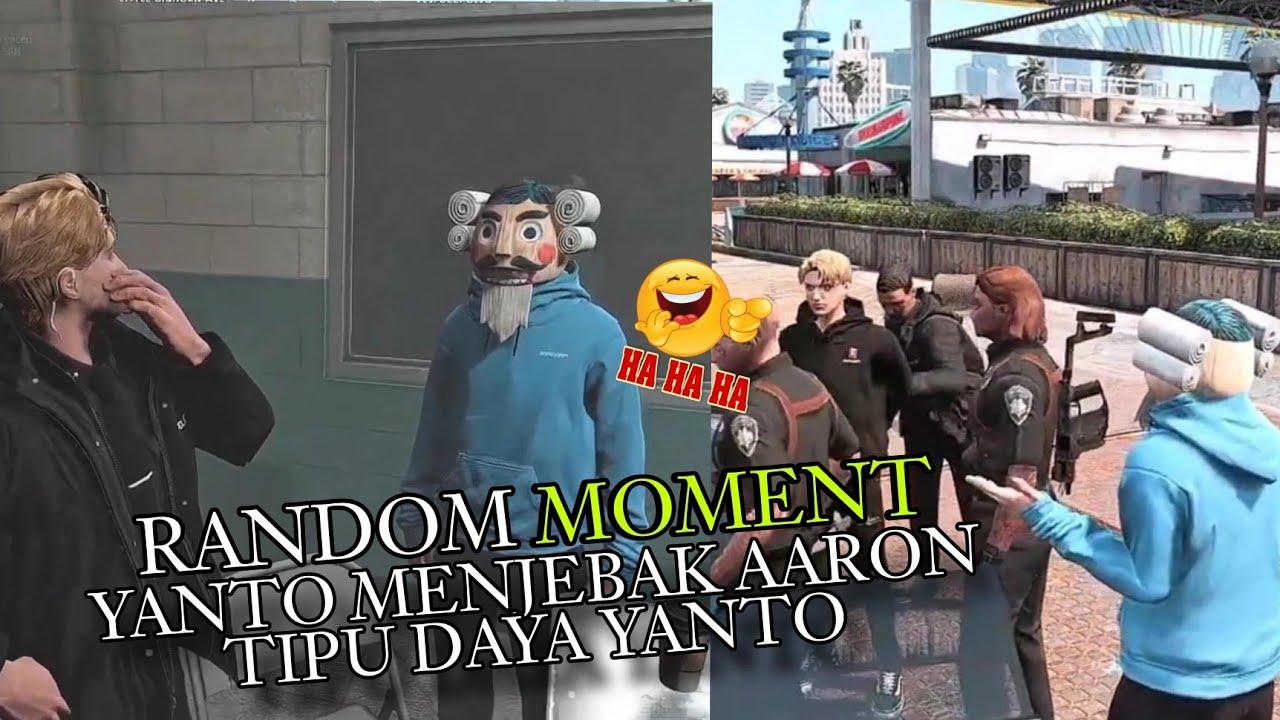 KETIKA YANTO MENJEBAK AARON DENGAN MEMFITNAH 🤣 - GTA V ROLEPLAY