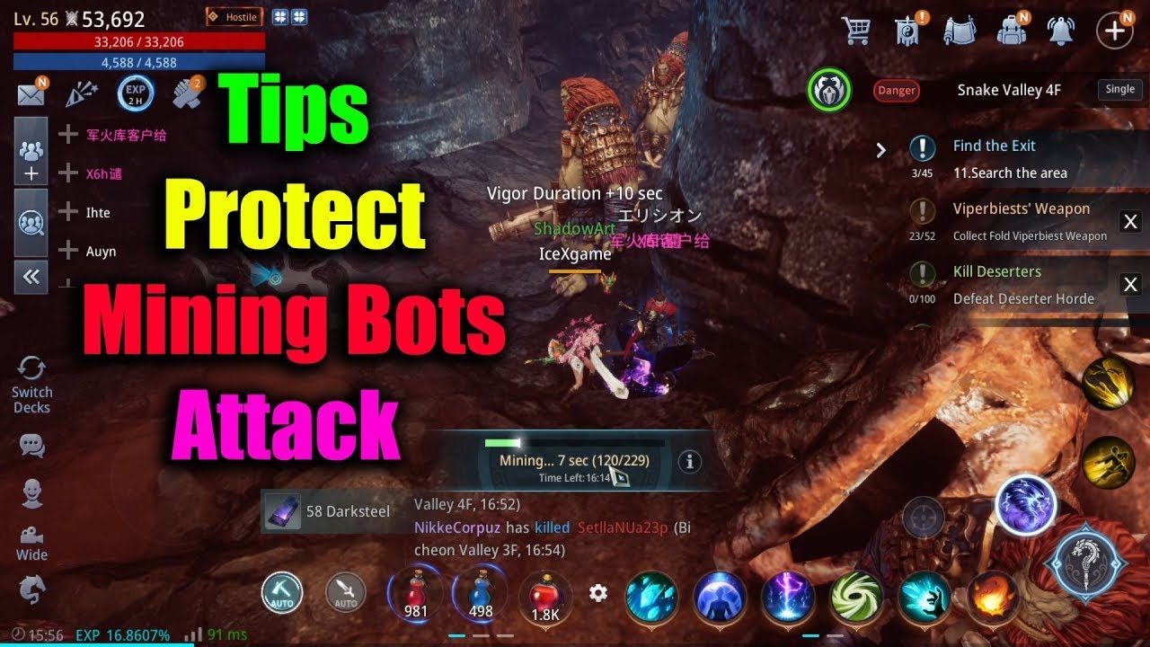 MIR4 TIPS to Protect Mining Bots Attack