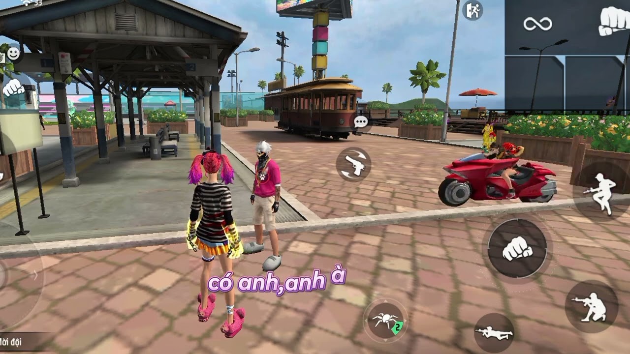 Vào đảo kết nối tìm người nghe hát và cái kết| Na cover| #freefire #cover #ff