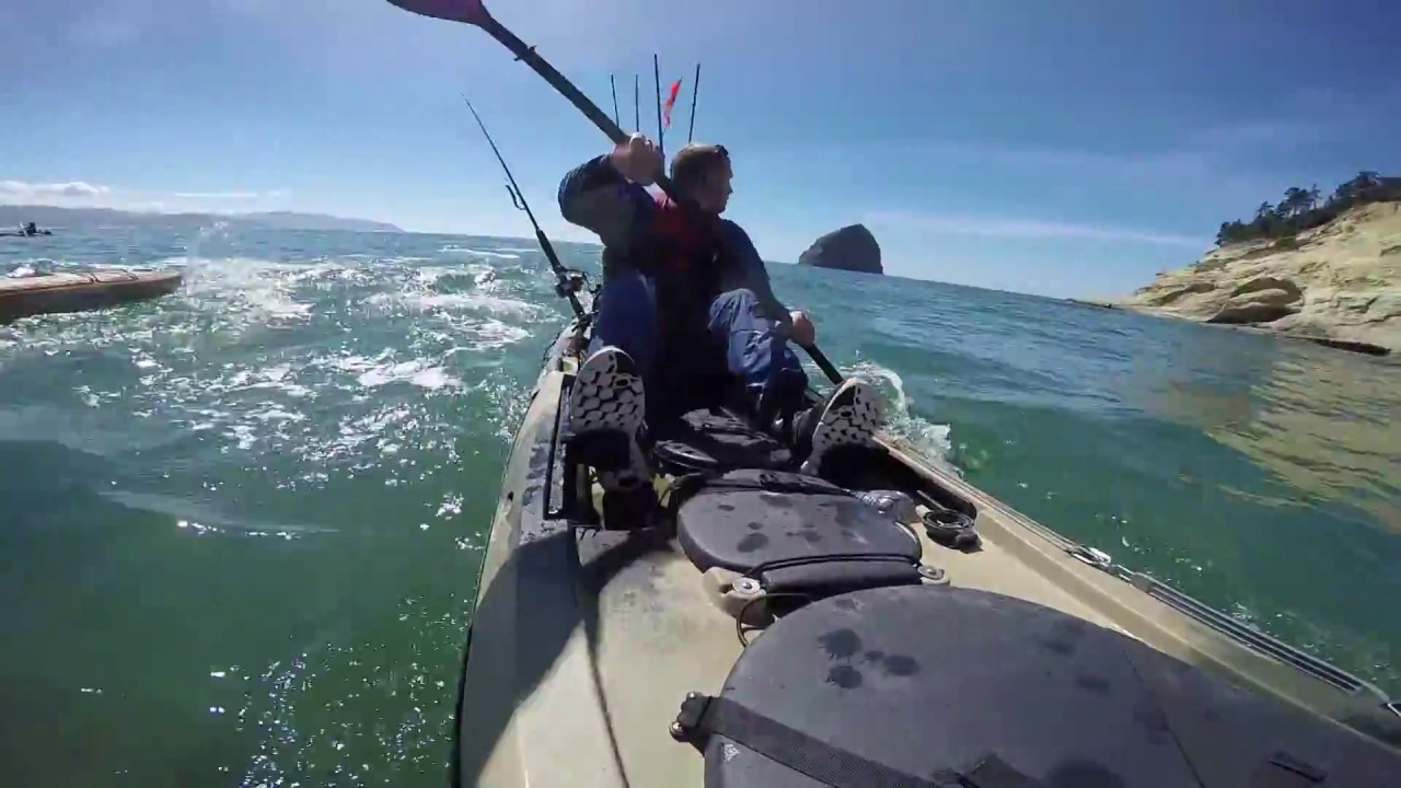 Ocean Kayak Fishing on the Oregon Coast 2016 HD