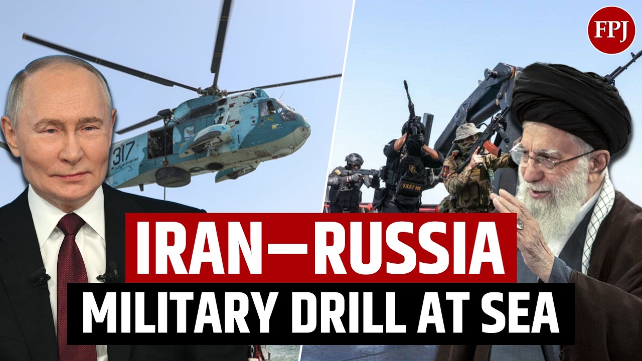 Iran & Russia Launch Joint Naval Drills As US Boosts Military Presence