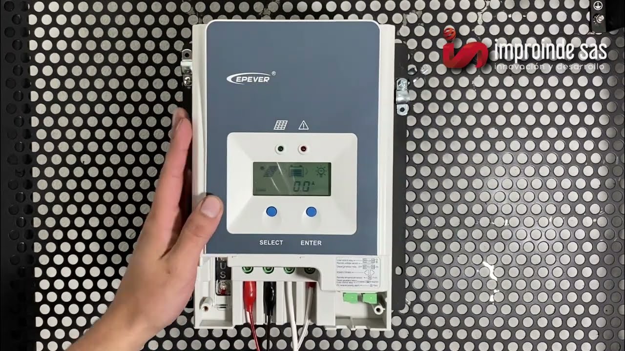 CONFIGURACION | CONTOLADOR EPEVER TRACER
