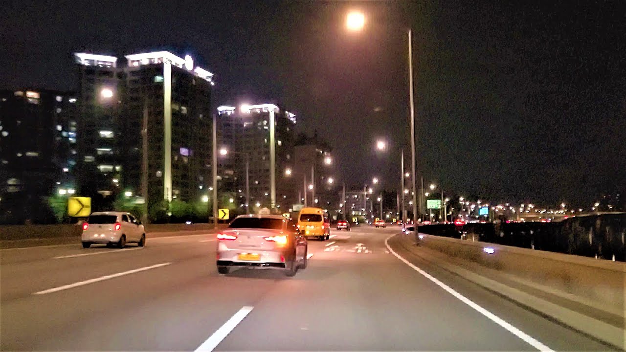 North Seoul Han River Drive 4K | ASMR