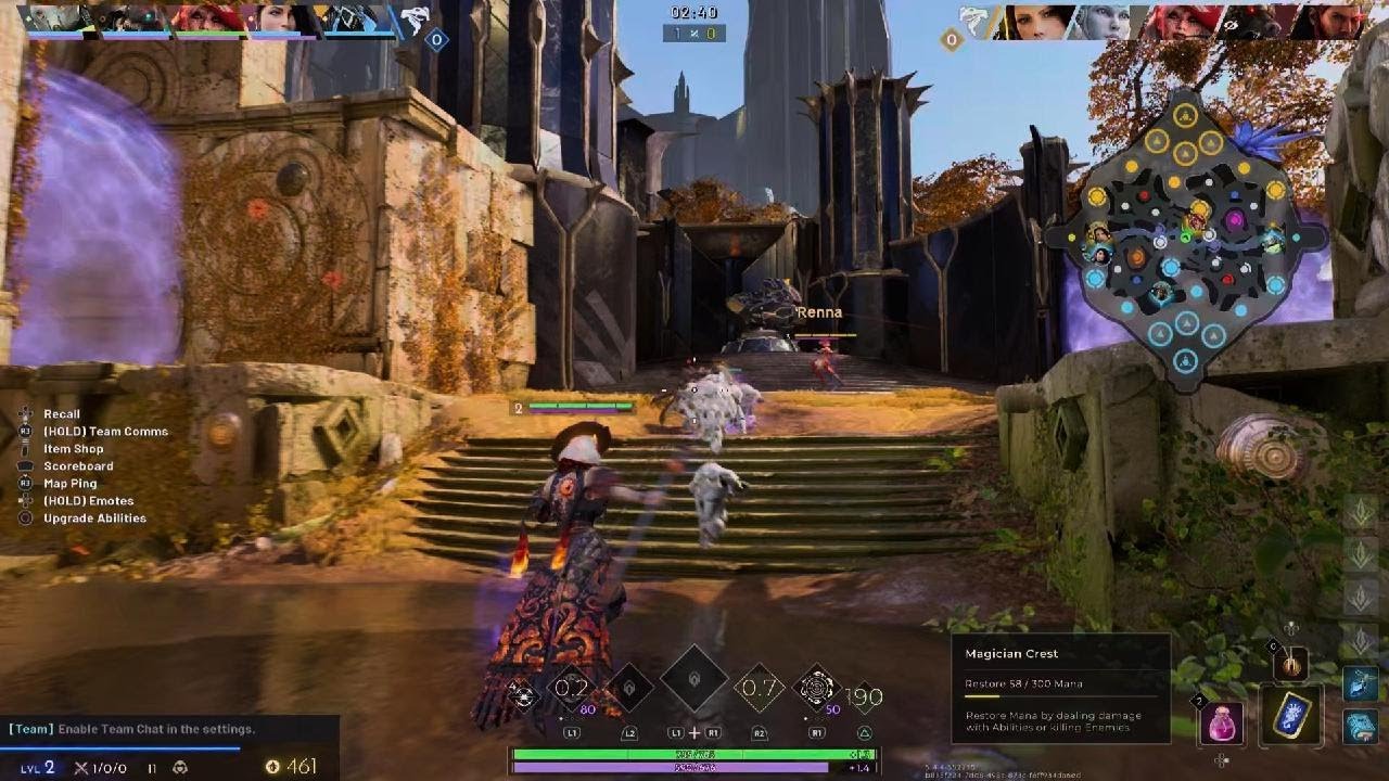 Predecessor whole Renna game
