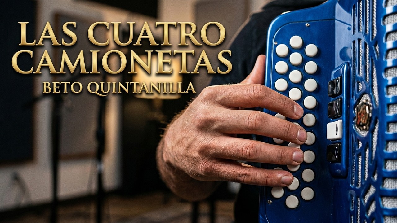 Las Cuatro Camionetas-Beto Quintanilla-Instruccional-Fa Mayor-Acordeon de FA