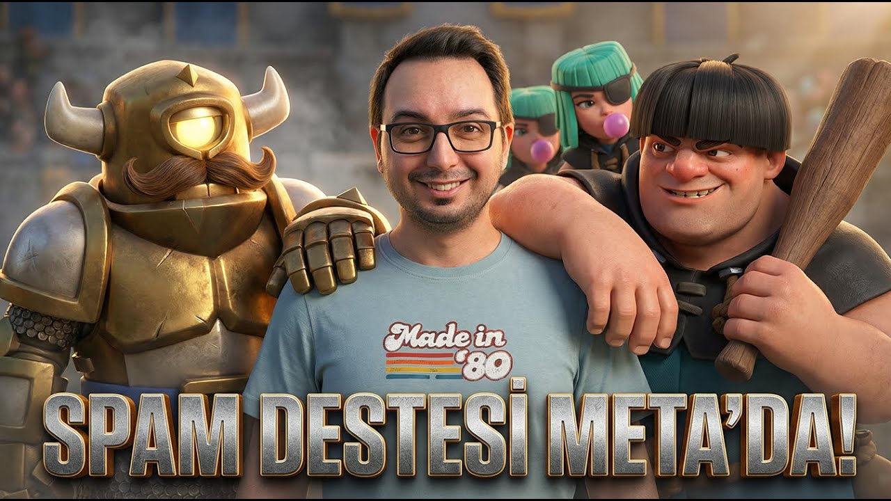 SPAM DESTESİ META'DA | Clash Royale 😱