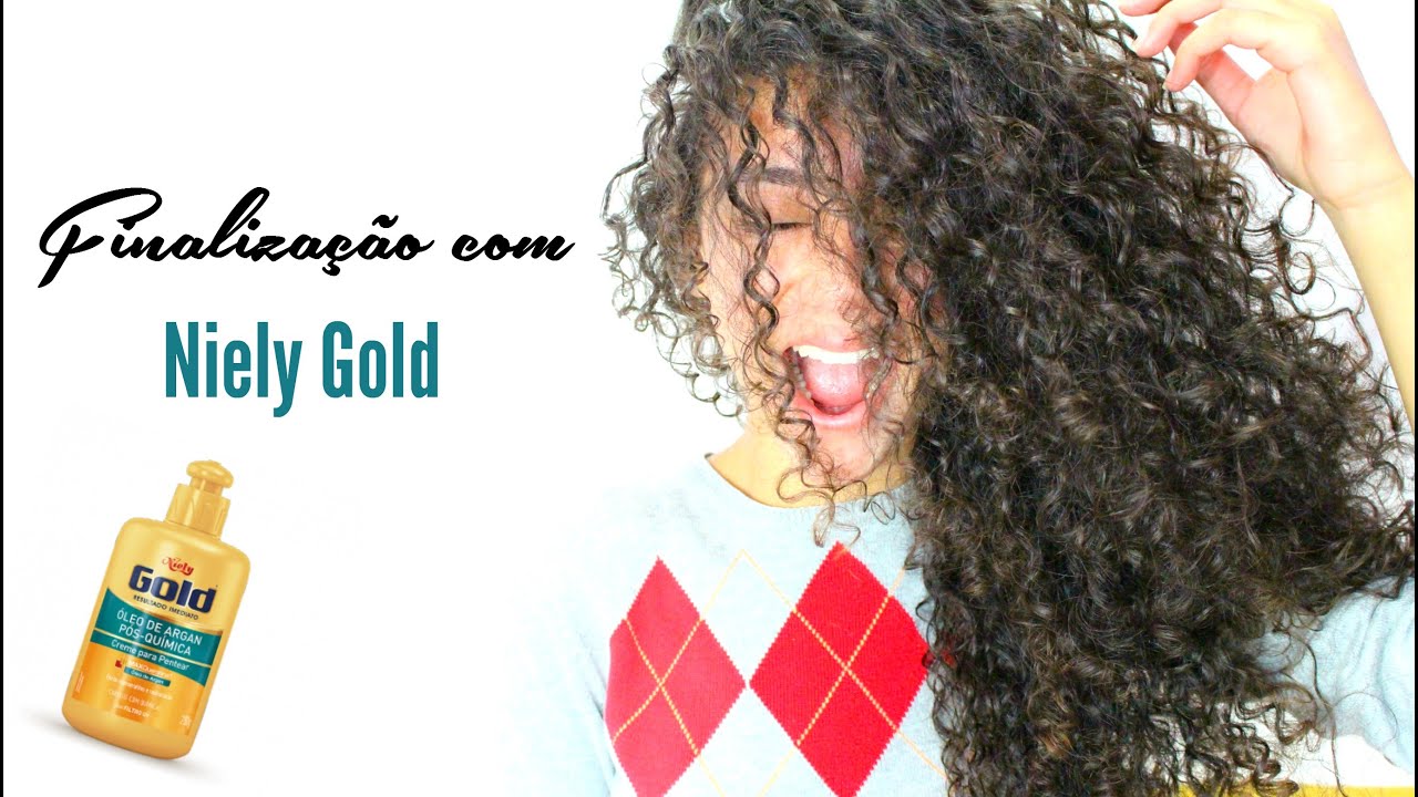 Testando Creme de Pentear da Niely Gold &hearts; Natalia Souza