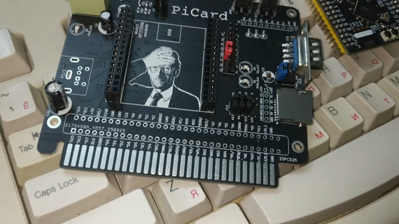 PiCard-  универсальная карта расширения для ZX Spectrum от Алекс Екб.
