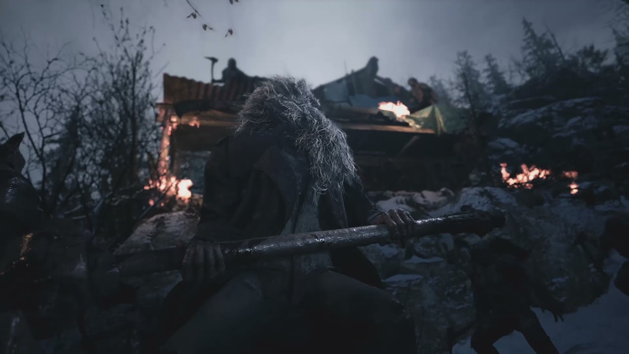 village resident evil 8 lycan escape cutscene
