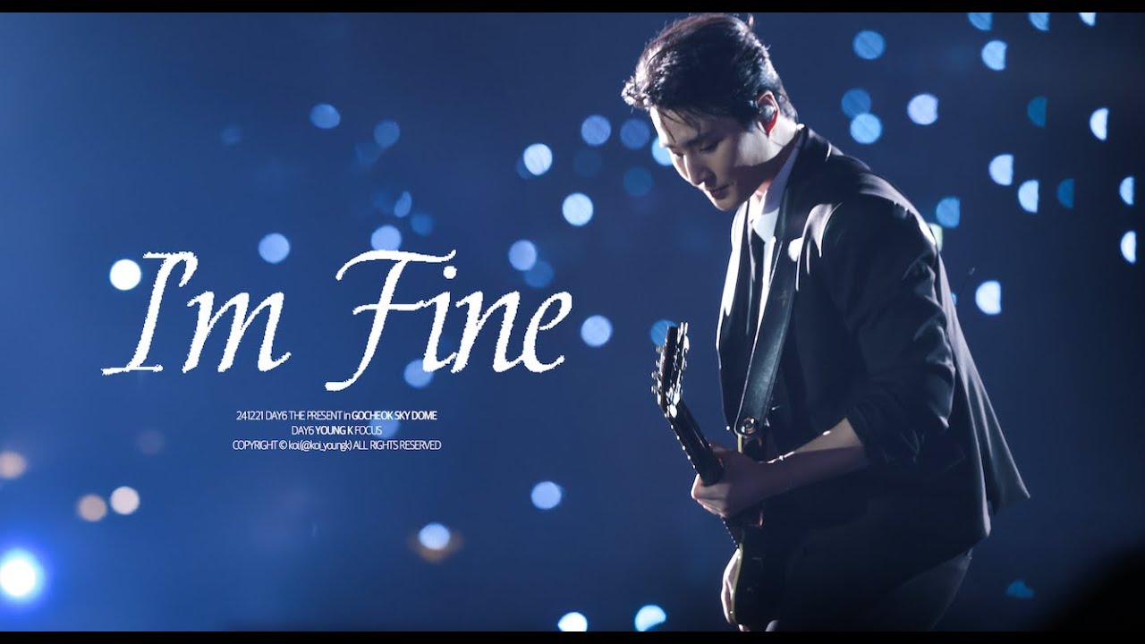 [4K] 241221 I'm Fine (Orchestra ver.) 영케이 직캠 | DAY6 SPECIAL CONCERT THE PRESENT | DAY6 YOUNG K FOCUS