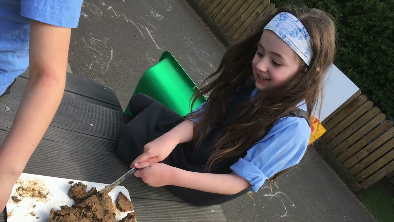 River Clay Project - Children collect clay from the local riverbank to process and make pottery