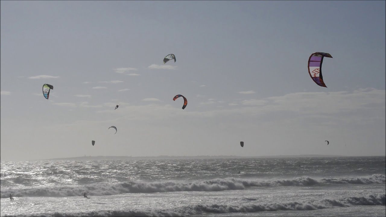 Andries kitesurf, kite beach, big air! Jan 2014