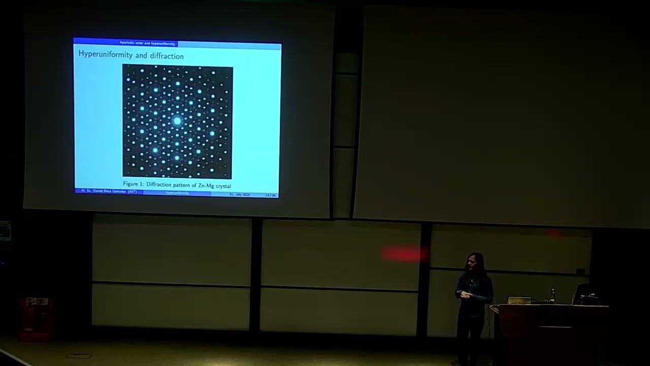Daniel Roca González - Hyperuniformity of hat tilings - Hatfest