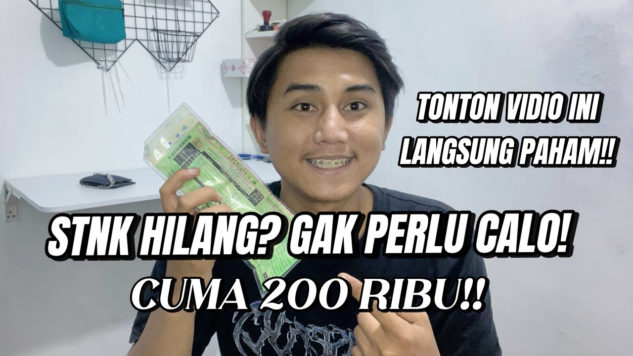 Cara Mengurus STNK Hilang | Tanpa Ribet Dan Persyaratan Mudah