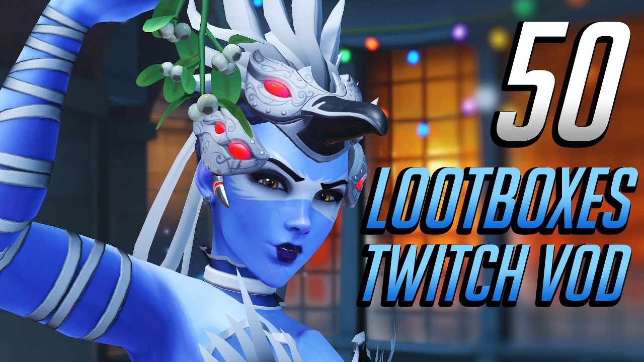 50 Christmas Loot Box Opening | Full Twitch VoD