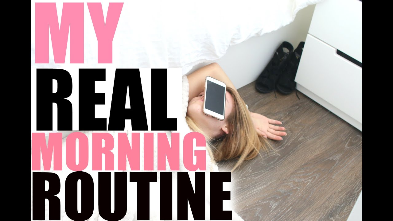 My REAL School Morning Routine