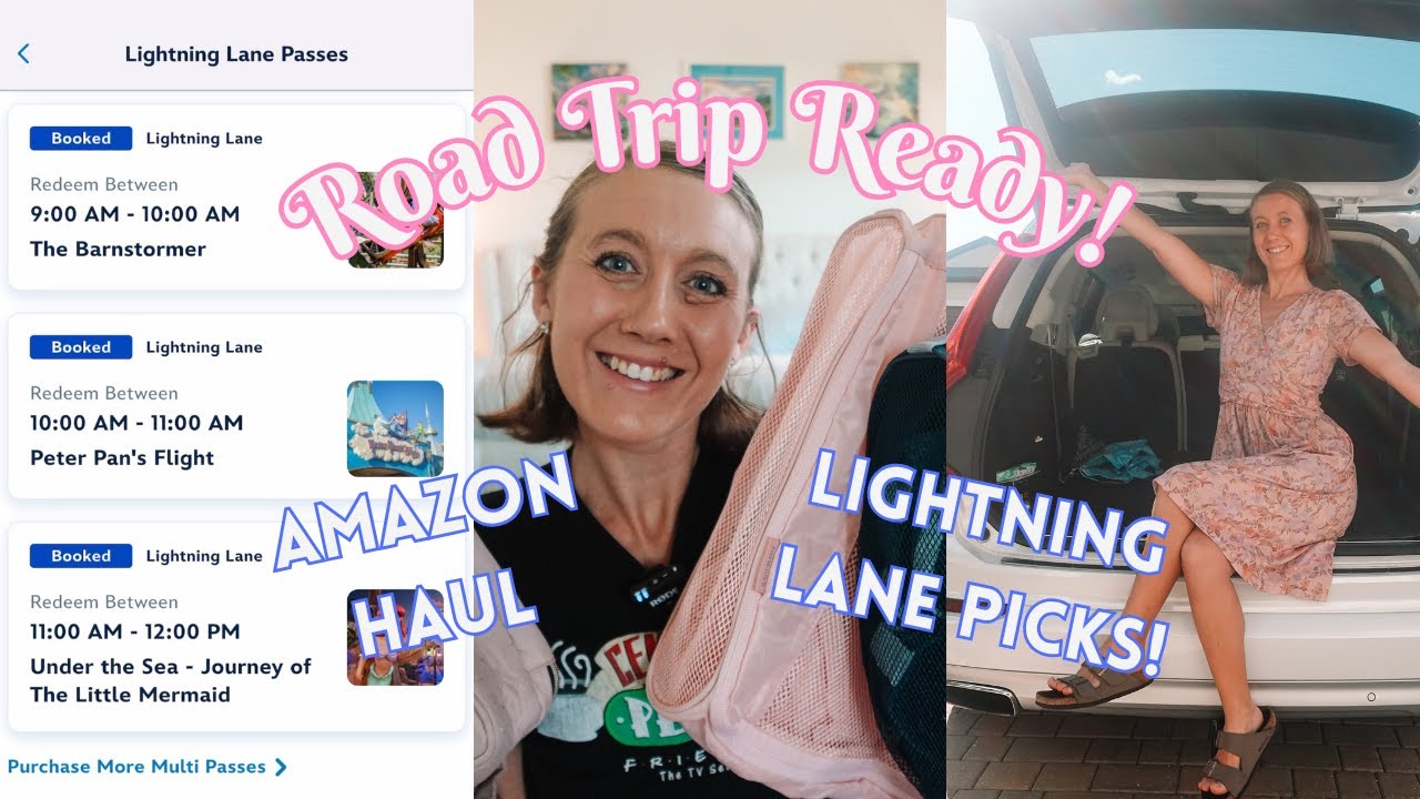 PREP & PACK with Me for Disney World in 8 DAYS | Packing Tips, Amazon Haul, Road Trip 2025
