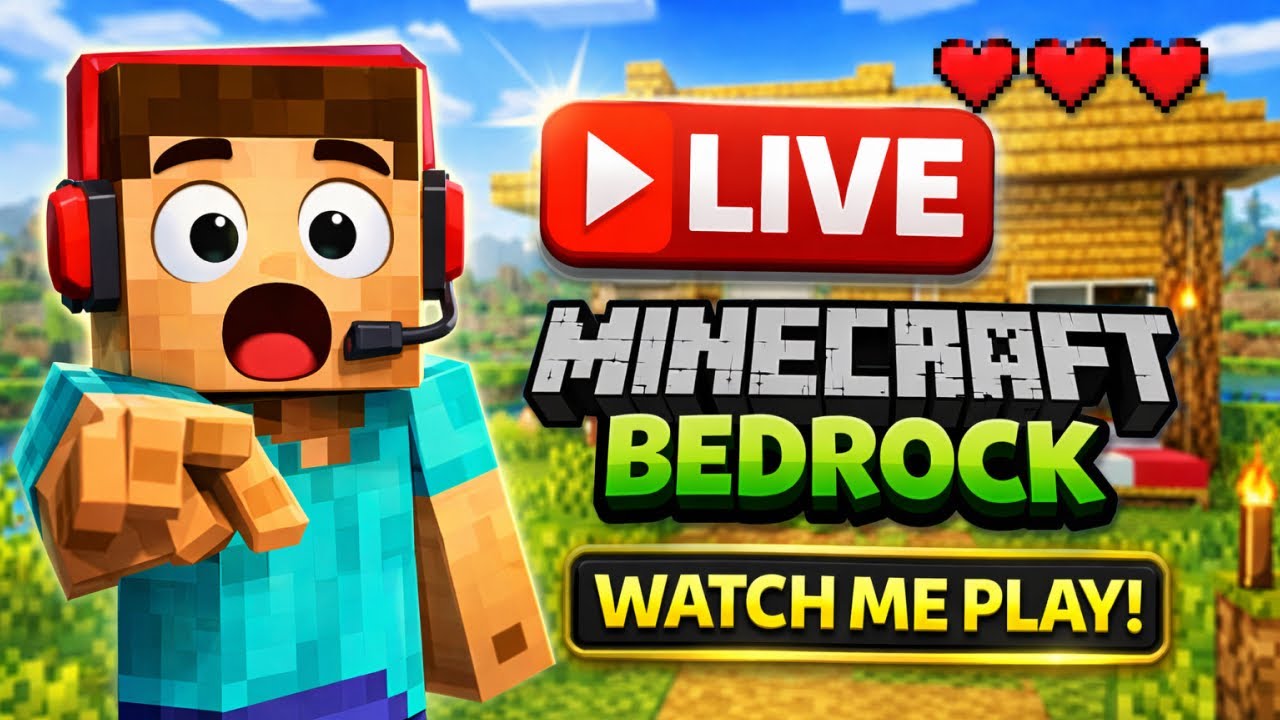 🔴 LIVE: Minecraft Bedrock Survival | Part 13
