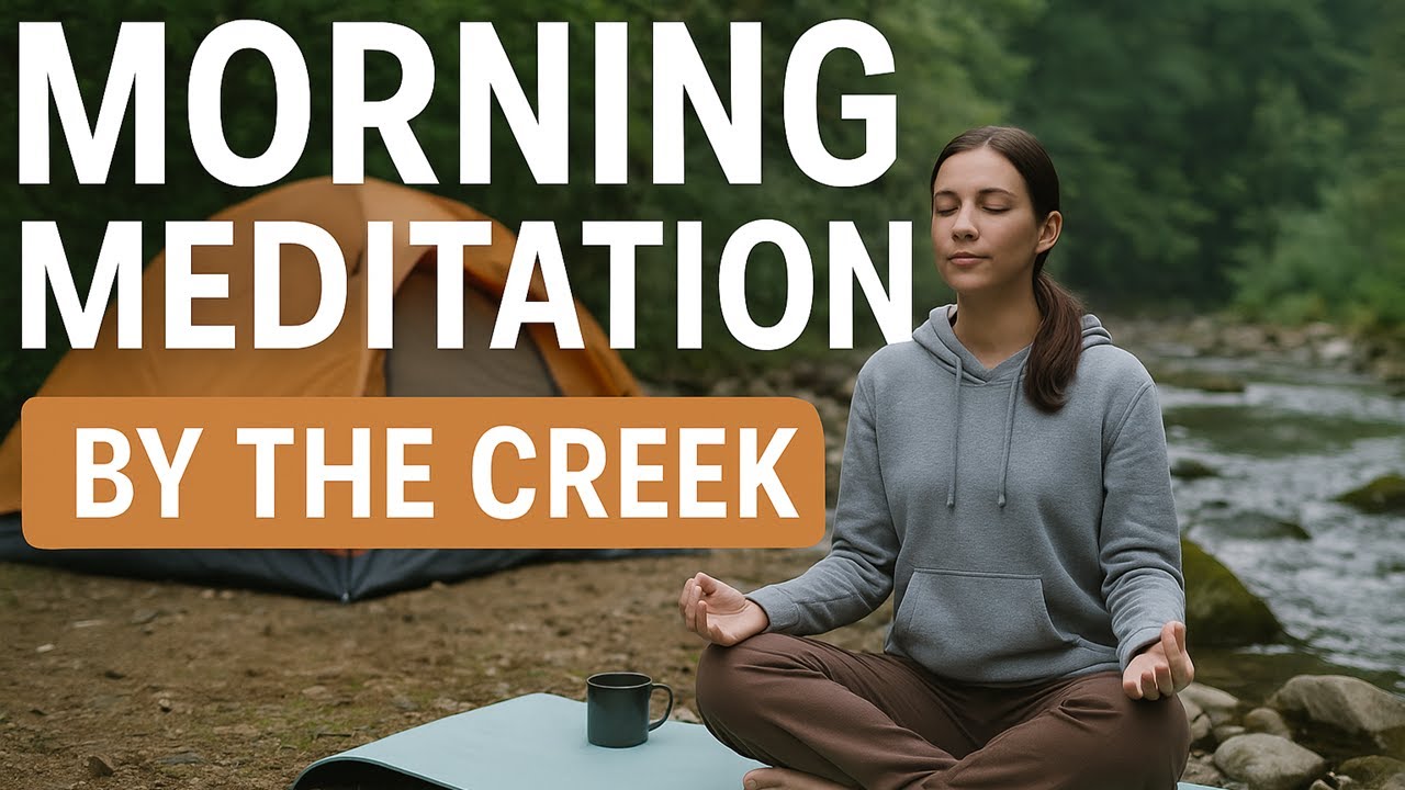Stillness by the Stream: Camping Meditation 