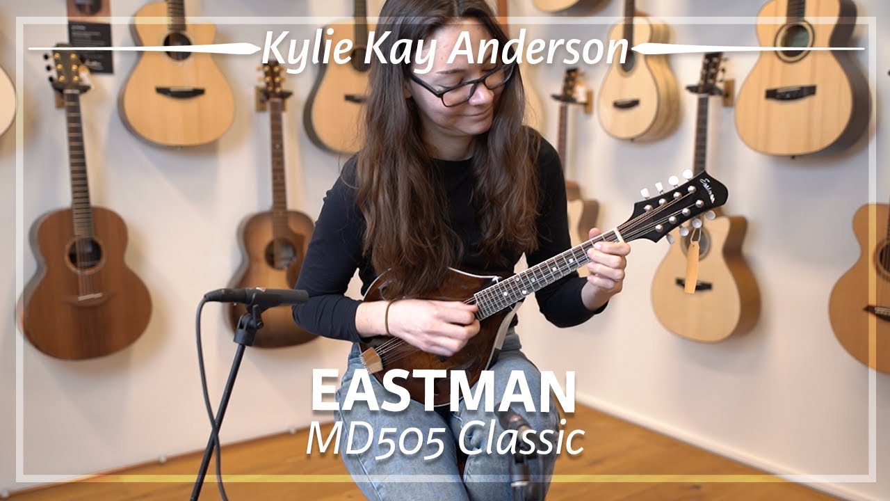 Eastman MD505 Classic A Style Mandolin played by Kylie Kay Anderson | Demo