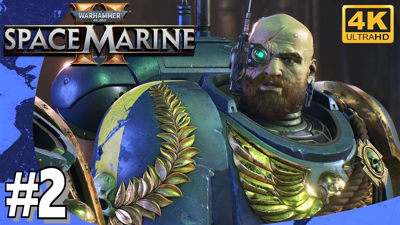 SPACE MARINE 2 - CIEL DE FEU KADAKU - TOUTES LES PLAQUES DE DONNÉES - WARHAMMER 40,000 #2 4K ULTRA