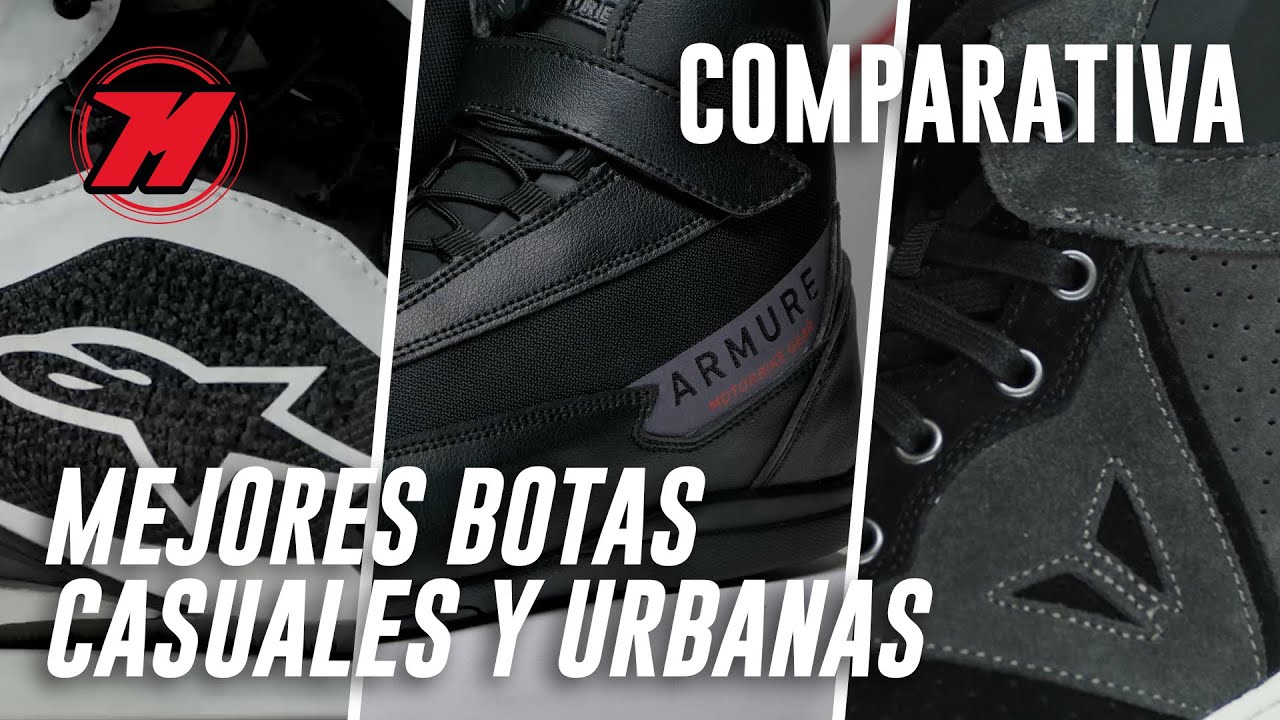 Mejores BOTAS DE MOTO CASUALES y urbanas. ¡Perfectas para DIARIO! 🏍️🥾