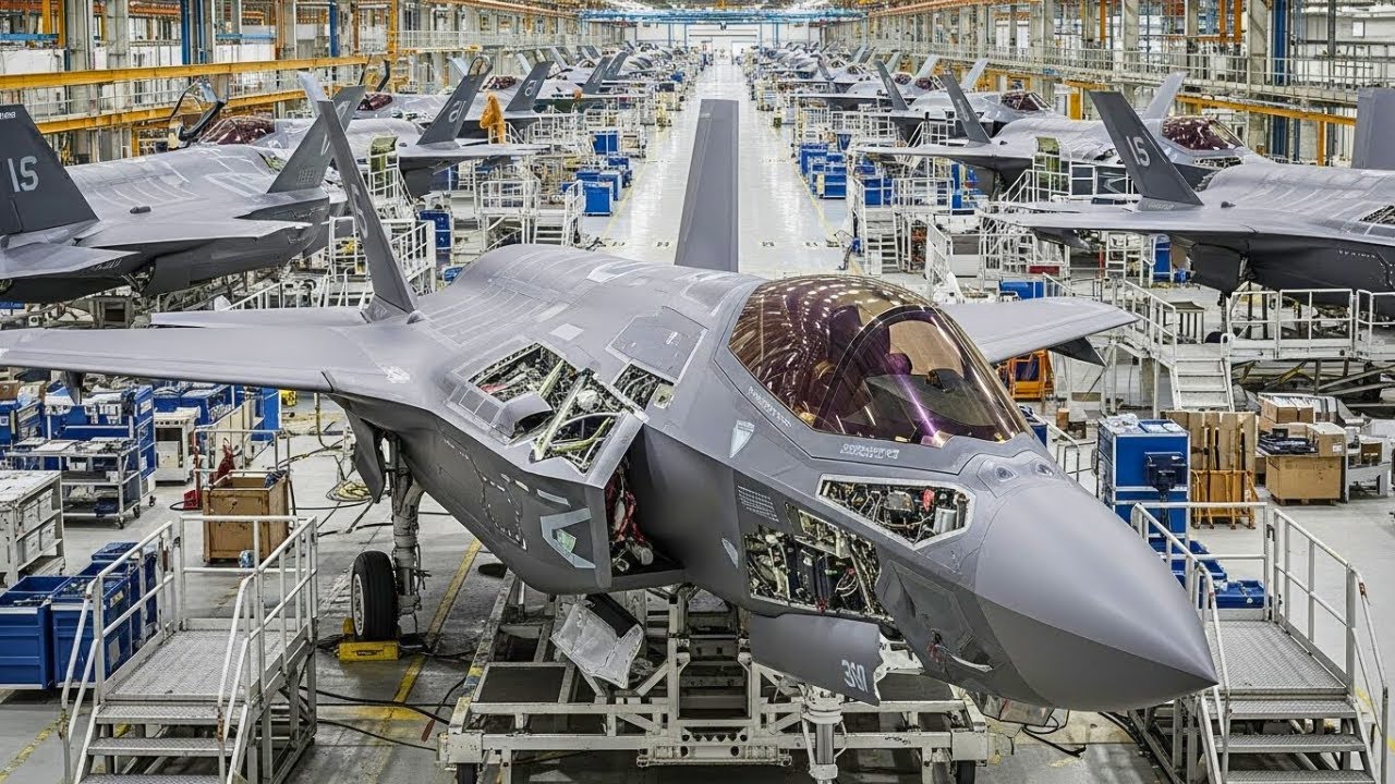 Inside the F-35A Jet Factory Building the World’s Most Advanced Stealth Multirole Fighter