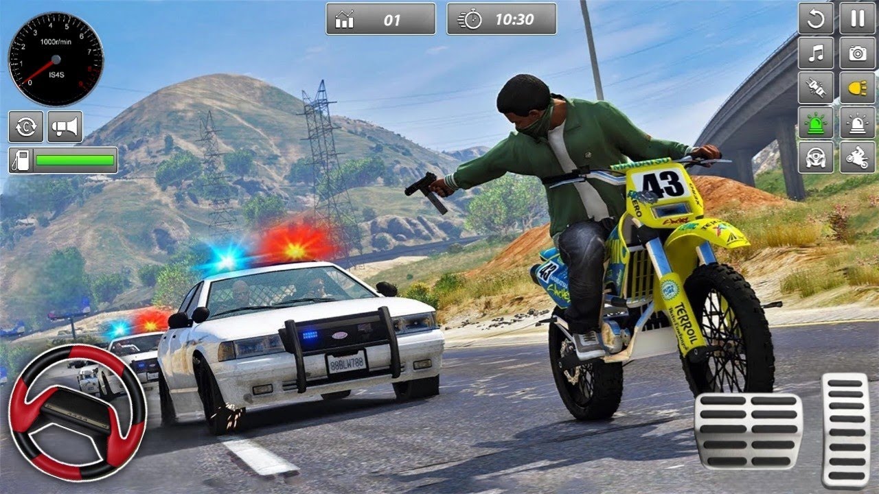 🚓 Police Car Case Simulator 3D || Us Police Case Car Game Gameplay #gaming 