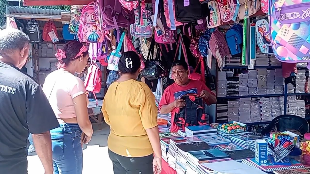 Comerciantes de Jinotepe ofrecen descuento en útiles escolares
