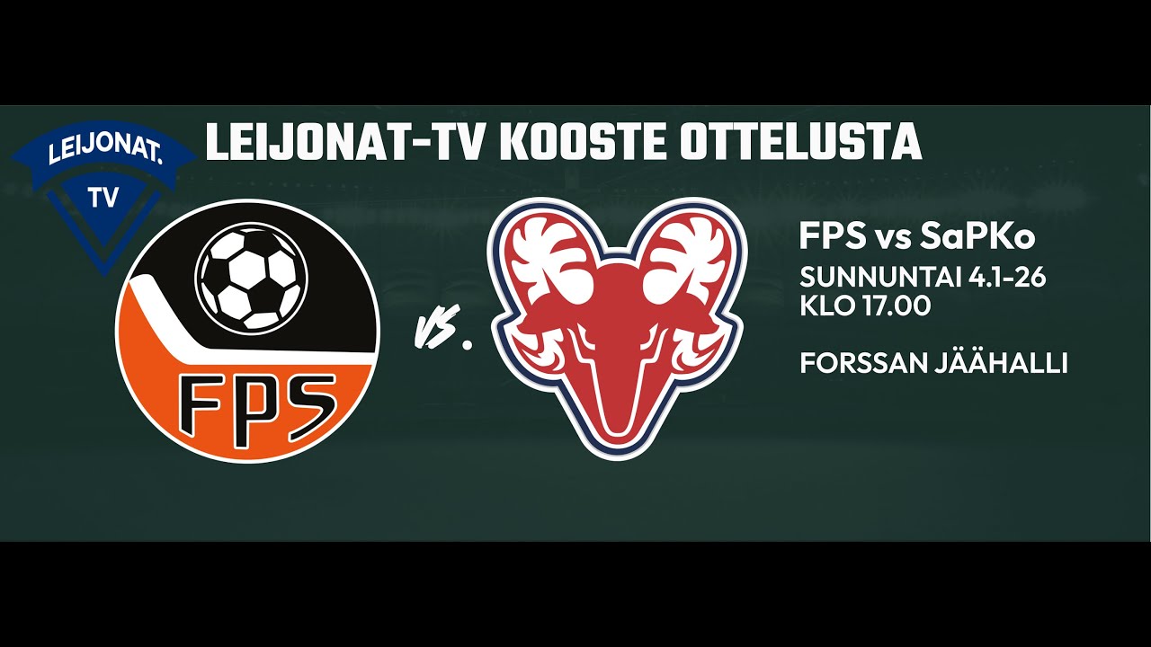 Leijonat-TV kooste FPSvsSaPKo 040126