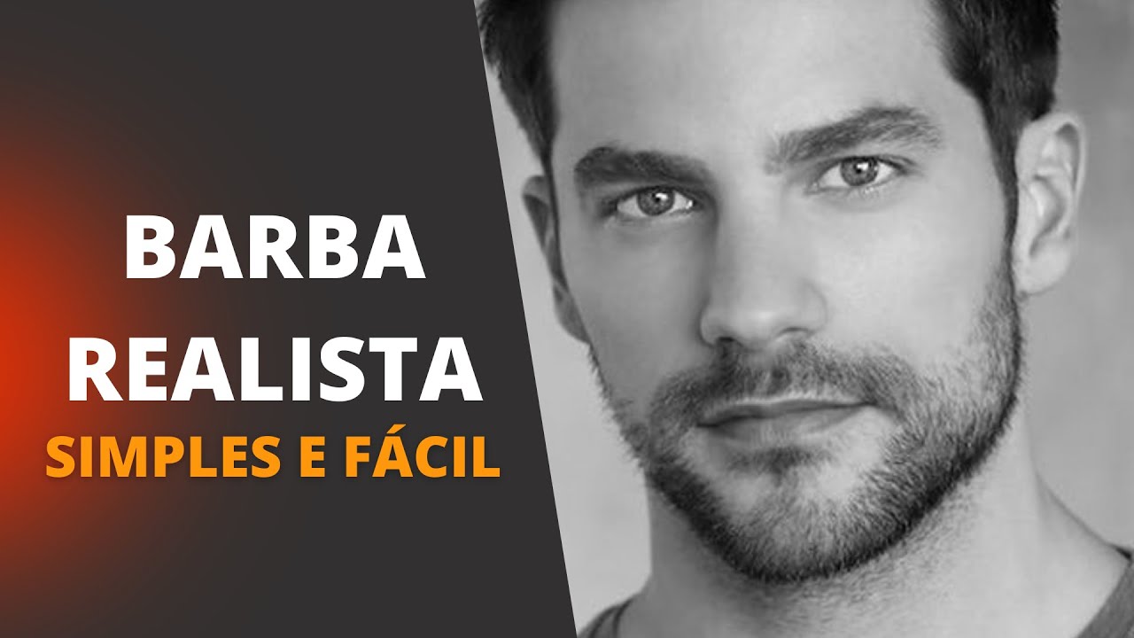[PASSO A PASSO] Como desenhar barba realista de forma simples