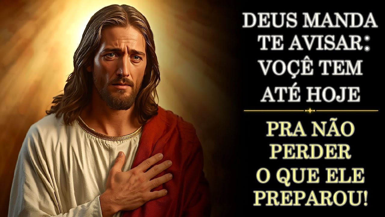 ⚠️ DEUS MANDA TE AVISAR: VOCÊ TEM ATÉ HOJE PRA NÃO PERDER O QUE ELE PREPAROU!