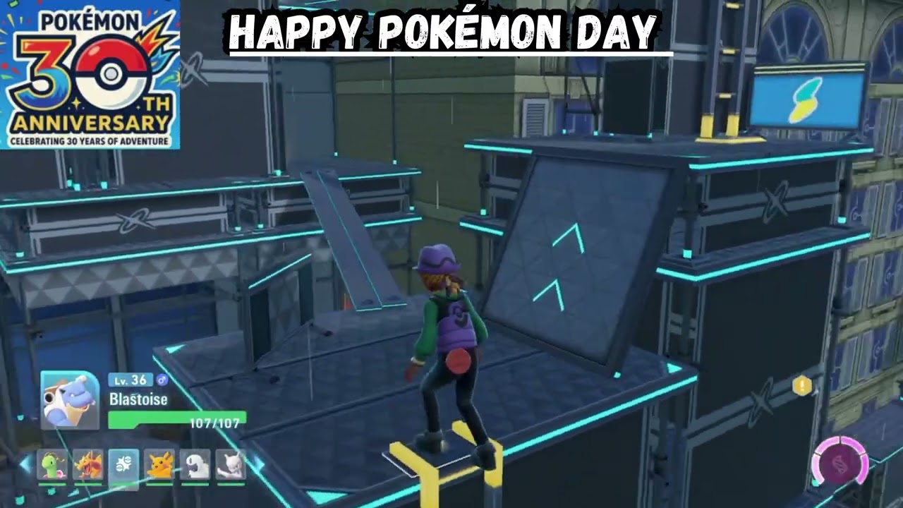 HAPPY POKEMON DAY:POKEMON LEGENDS Z-A GAMEPLAY#pokemonlegendsza #pokemon #switch2