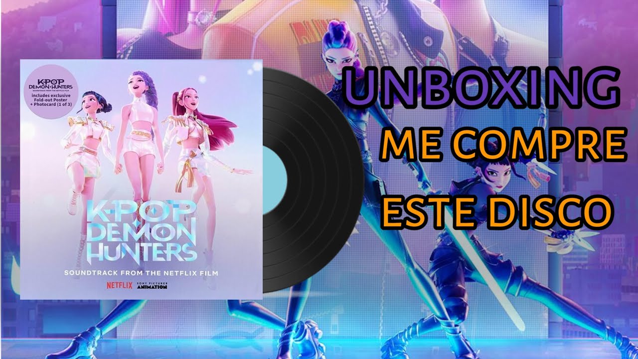 Unboxing de mi disco de vinyl (no sé por qué lo compre XD XD XD)