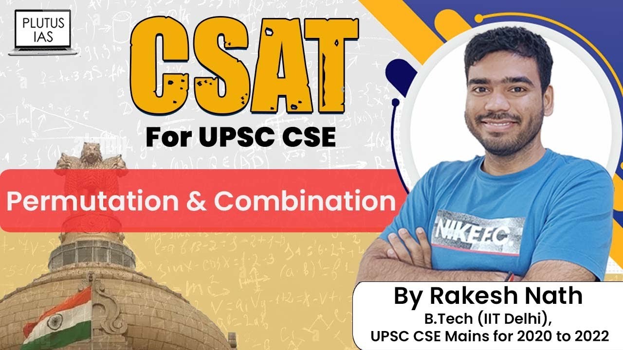 Permutation & Combination - CSAT | UPSC Prelims 2024 | CSAT Preparation for UPSC | Plutus IAS
